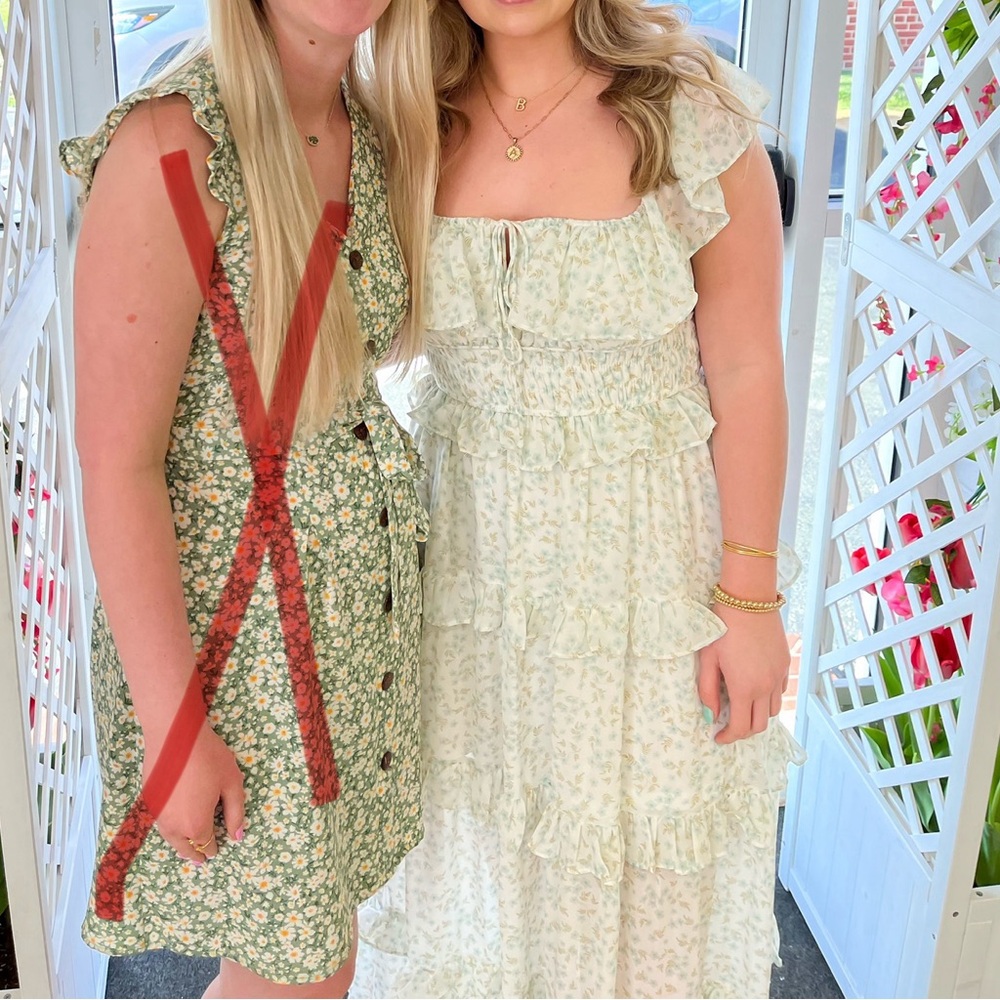 Floral maxi dress
